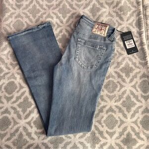 True Religion Light Blue Boot Cut Jeans